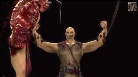 This is a screen shot from Mortal Kombat, a game Williams said was one of the more violent games on the market today. (LIVE! Image/Joe Hyde)