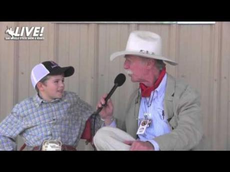 Tate describes what it&#039;s like to show sheep at the San Angelo Stock Show and Rodeo (LIVE! Photo/Ed Blackburn)