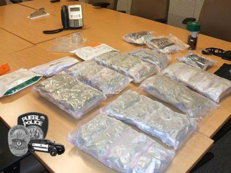 San Angelo Man Arrested After Shipping Marijuana to Himself. (Contributed, Pueblo Police Dept.)