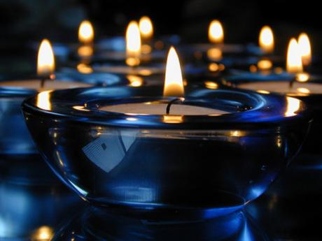 The paraffin wax used for making candles is derived from refined petroleum oil. (Photo courtesy of yorubadgirldancing.com)