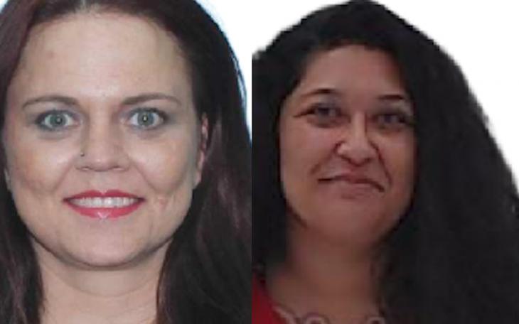 Brandy J Sugar (L) Victoria Flores AKA Trevino (R)