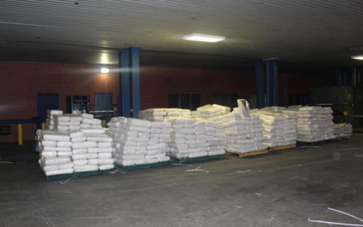 13,744 pounds of alleged marijuana hidden inside of commodes