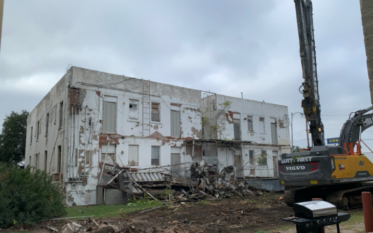 Historic Apartments Downtown Being Demolished