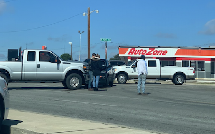 Crash in Front of Original H-E-B