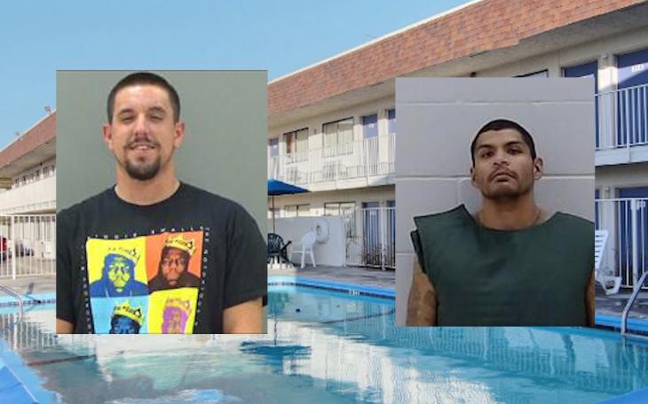 Joseph Ramirez (L) Cezario Garcia (R)