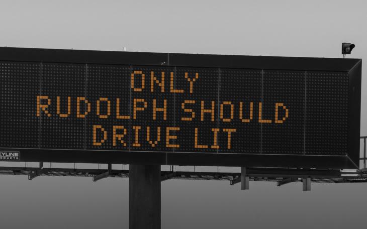 TxDOT Digital Sign Contest. (Contributed/TxDOT)