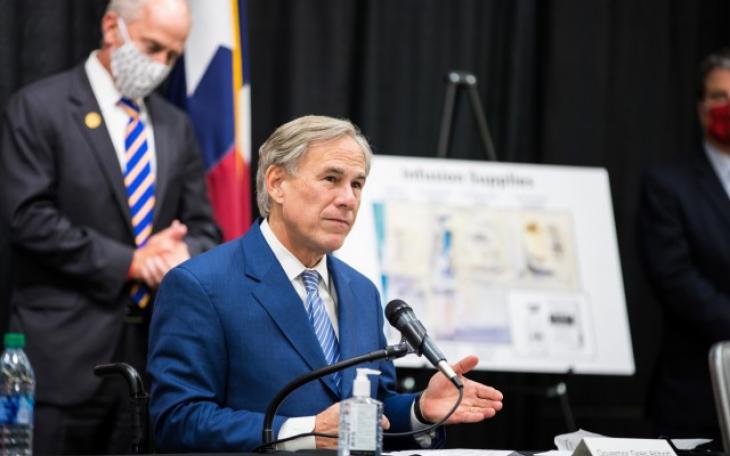 Gov. Greg Abbott in Lubbock Nov.19, 2020 (Contributed/gov.texas.gov)