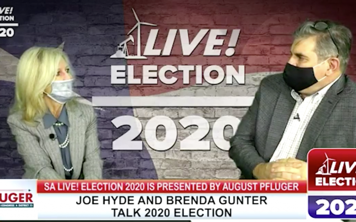 Brenda Gunter and Joe Hyde