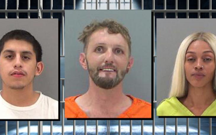 Sammy Torres (L) William Baskin (M) Malneshia Clark (R)