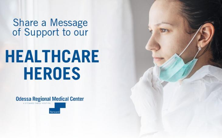 Odessa Regional Medical Center Creates Page to Show Support for Frontline Workers