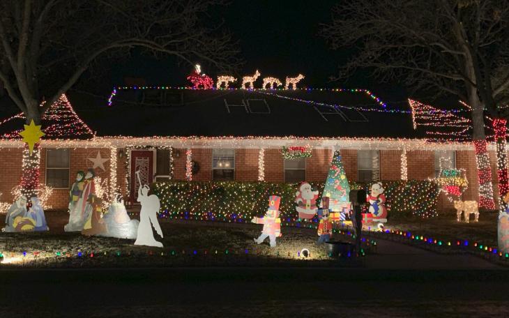 Christmas Lights in the Santa Rita Area