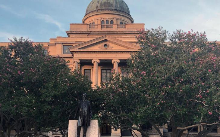 The Academic Building at Texas A&amp;M University at College Station, Texas