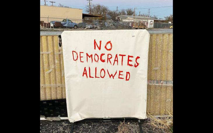No Democrates Allowed