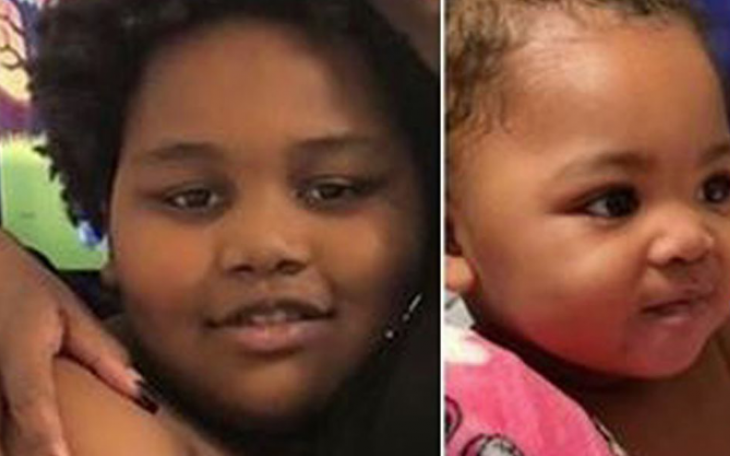 Kalis, 11 mos., and and DJ, 9,