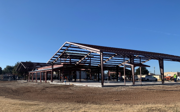 Construction of the Children's Advocacy Center's Hope House
