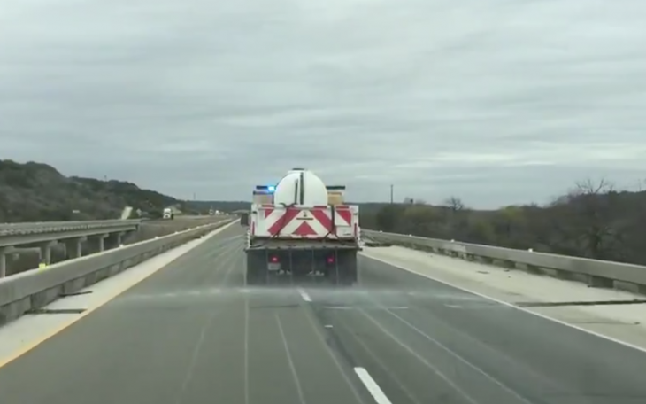 TxDot Begins Pretreating Roads