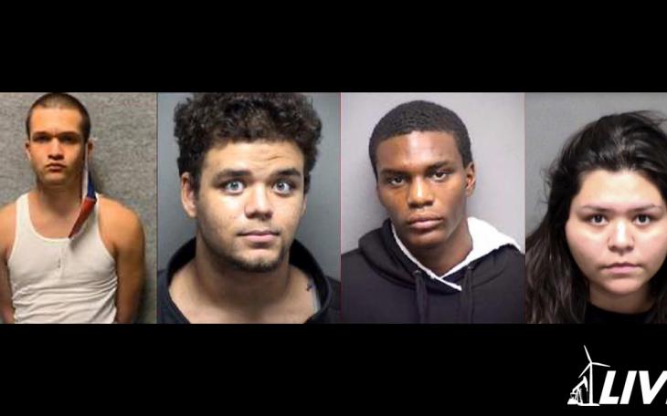 Kyle Phillps (L) | Dorian Murphree (LC) | Johntavion Sounders (RC) | Alissa Weese (R)