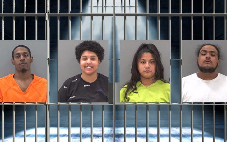 Cameron C Lewis (L) Jyzharnae A Greenwood (LC) Gabreal Greenwood (RC) Danny P. Hicks (R)