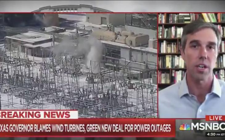 Robert &quot;Beto&quot; O'Rourke on MSNBC on Feb. 28, 2021