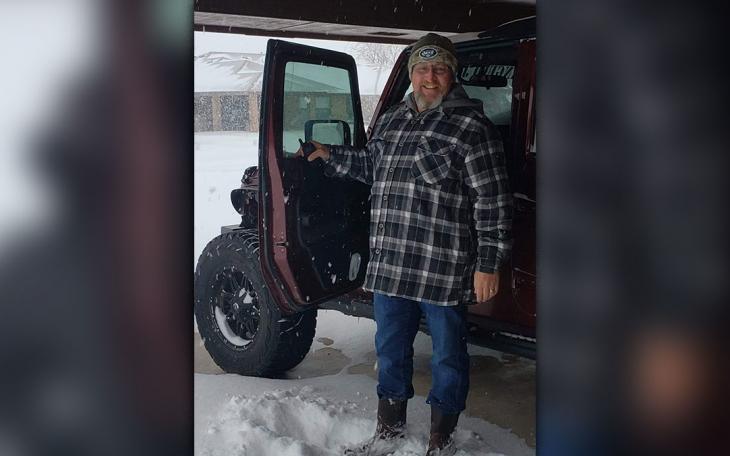 James Lloyd Bartlett Jr., president of the San Angelo Jeep Club