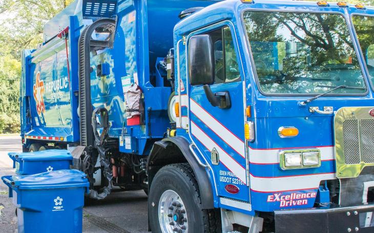 Republic Services trash collection in San Angelo