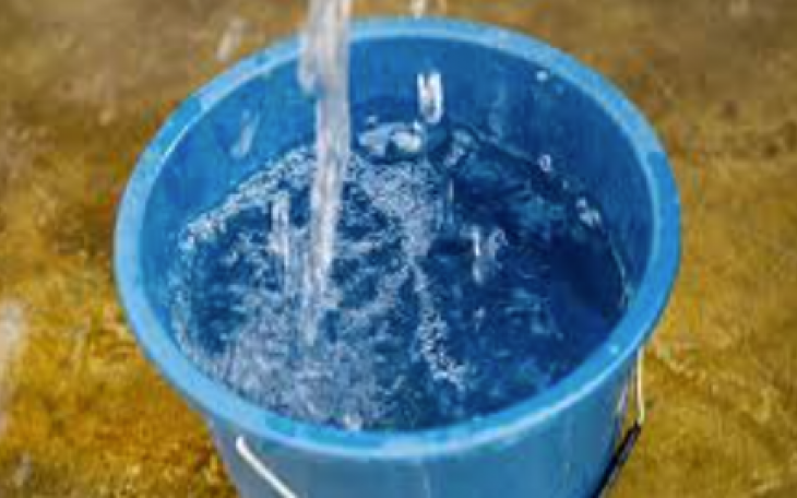 Water Going Into a Bucket
