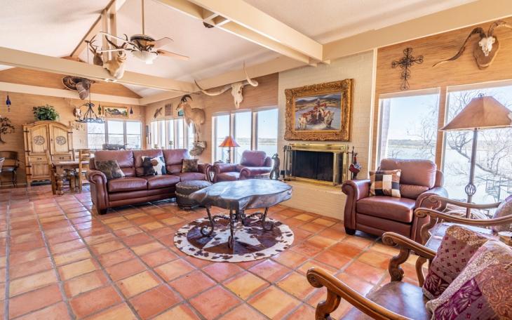 180 Degree view of Lake Nasworthy