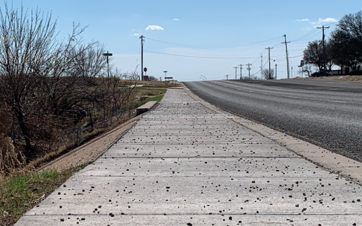 New Sidewalks Installed on FM 2288