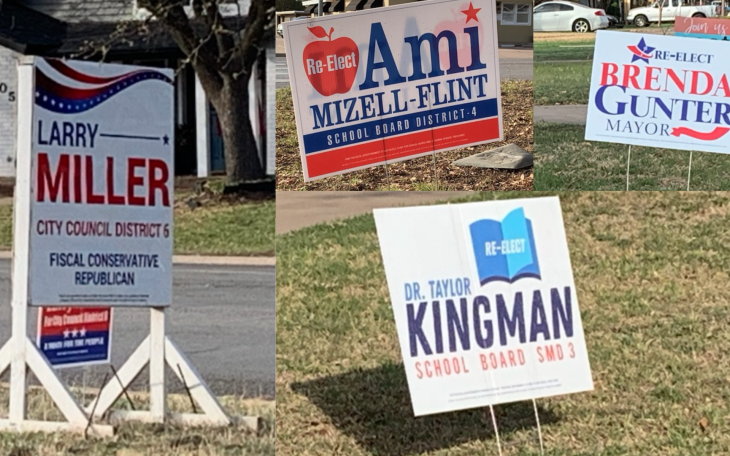 Political Signs Around Town