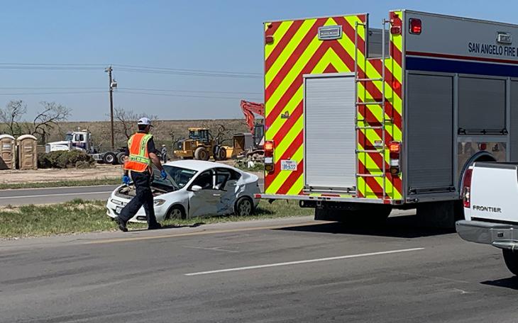 33rd St &amp; N Bryant Blvd Crash