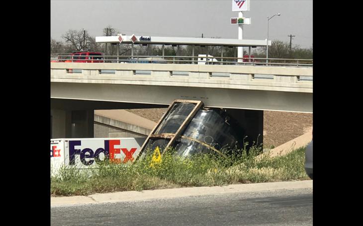Bell St Bridge Crash