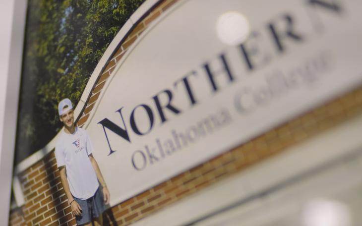 Kyson Snelson signs his letter of intent to join Northern Oklahoma College Baseball