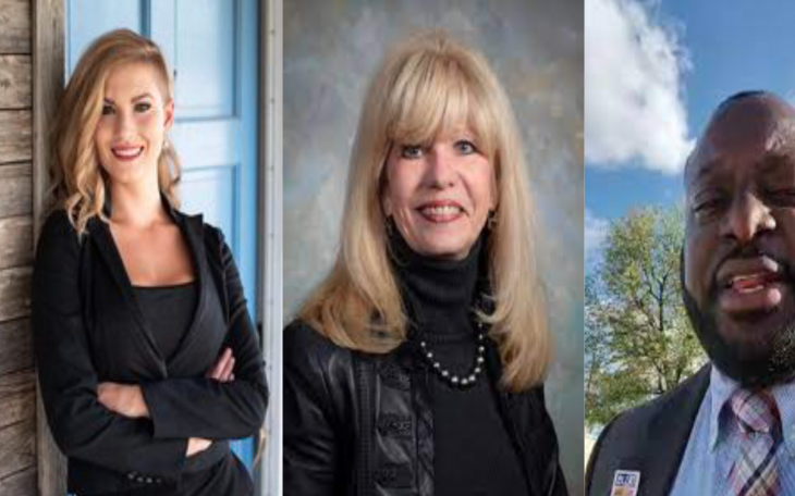 Silvara Lawson (L) Brenda Gunter (M) Dietrick Tillis (R)