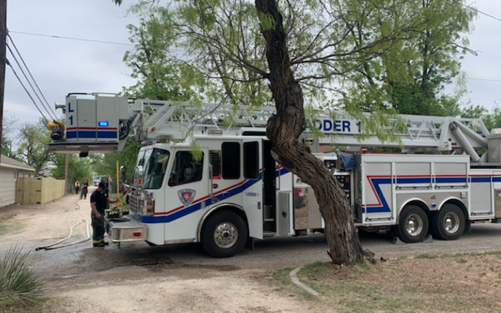 Fire at the 1100 Block of Preusser