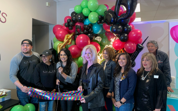 Vivid Pop Events Ribbon Cutting