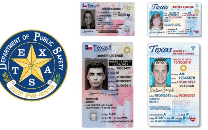Texas REAL ID Example