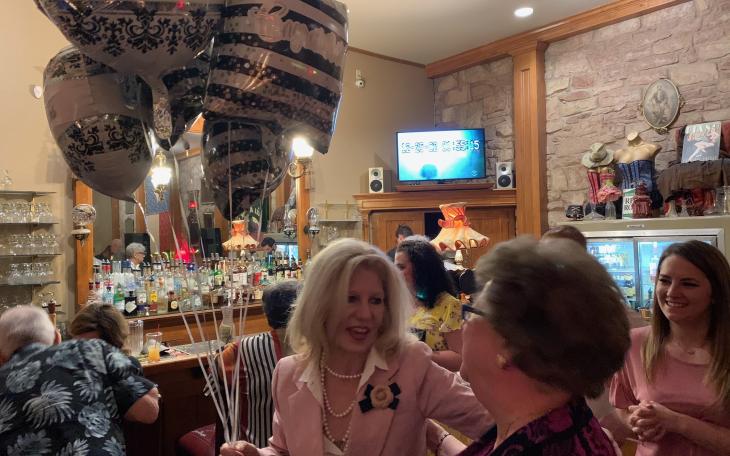 Mayor Brenda Gunter Celebrates 2021 Election Win (LIVE! Photo/Matt Trammell)