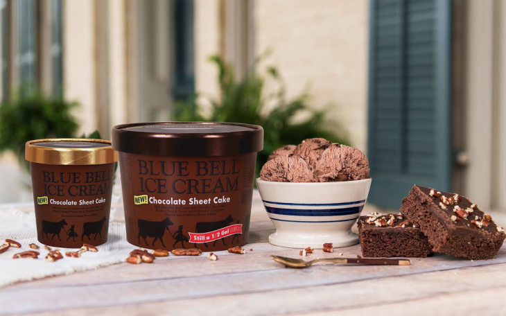 Blue Bell Chocolate Sheet Cake Ice Cream