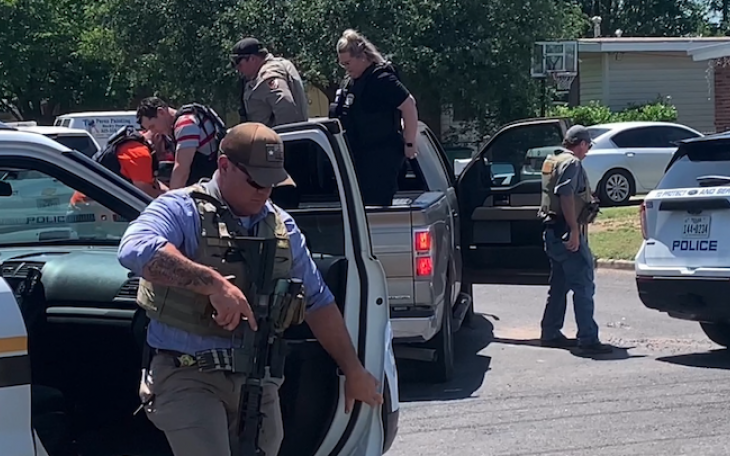 Crime Scene on Jomar St.