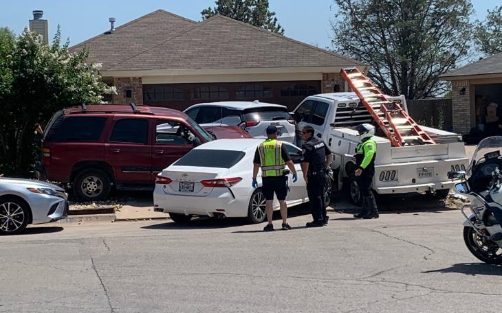 Four Car Crash on Green Meadow (LIVE! Photo/Matt Trammell)