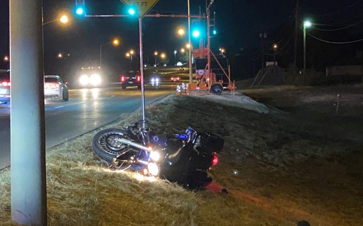 Biker down on Knickerbocker Road on June 19, 2021