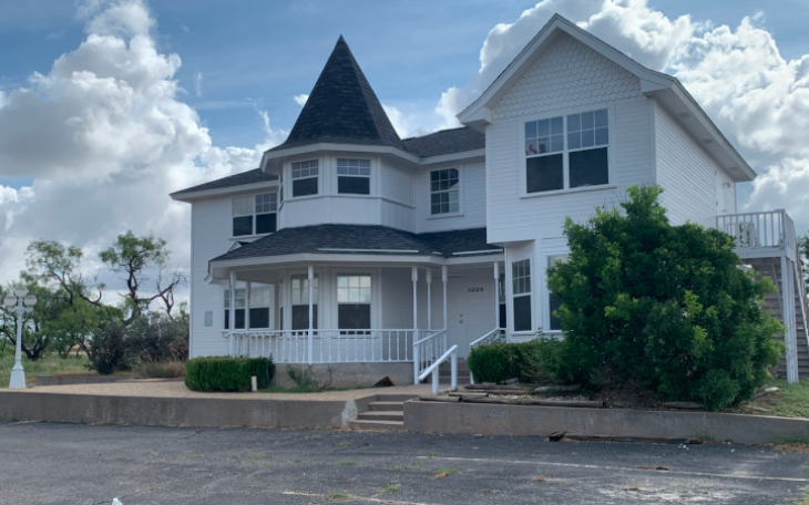 The Pink House Located on 3200 Block of College Hills Blvd.