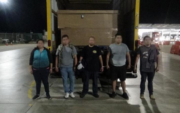 Human Smuggling in Box Truck (Contributed/CBP)
