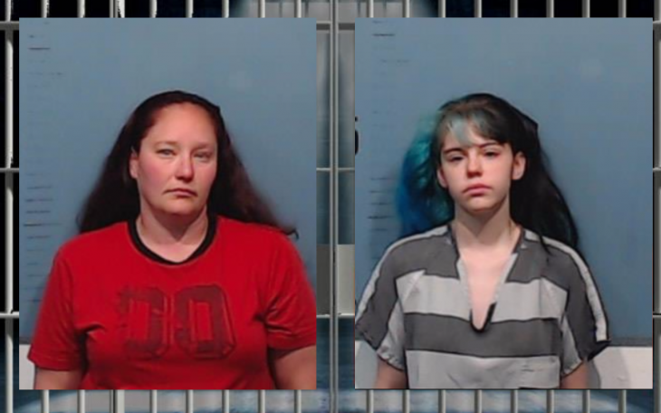 Misti Bowen and Mariah Garza