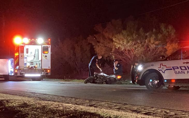 Motorcycle Crash on the Old Ballinger Highway
