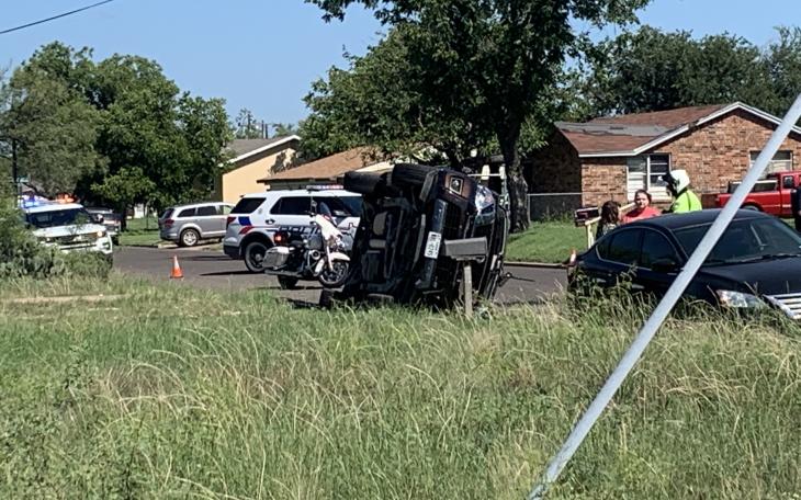 Rollover Crash on 42nd and Travis