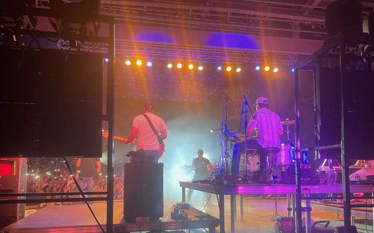 Parker McCollum at the Wild West Fest on Friday, July 30, 2021