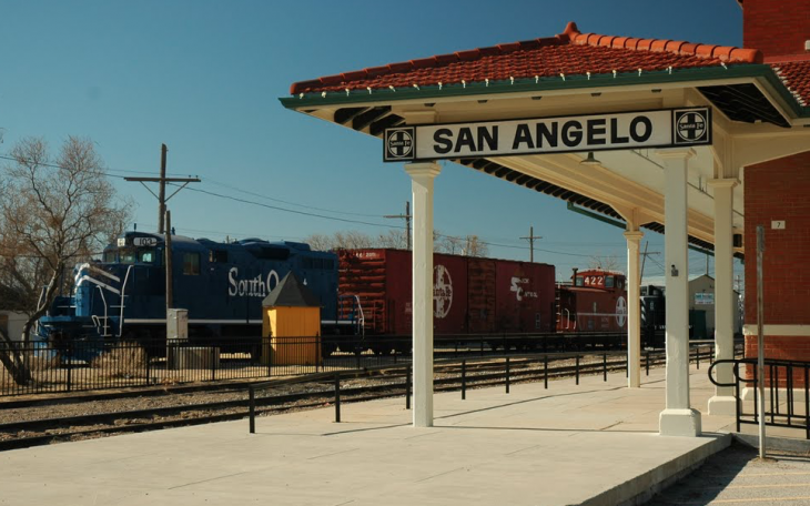 San Angelo's Train Station