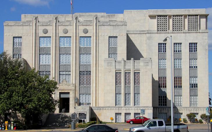 The Travis County Courthouse located in Austin