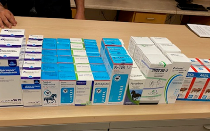 CBP Seizes Banned Animal Medications (Contributed/CBP)